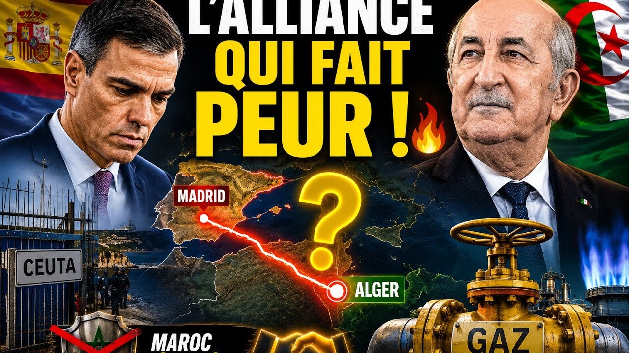 Pourquoi le Maroc Redoute l'Alliance Algérie-Espagne ? Révélations sur Ceuta et Pedro Sánchez !