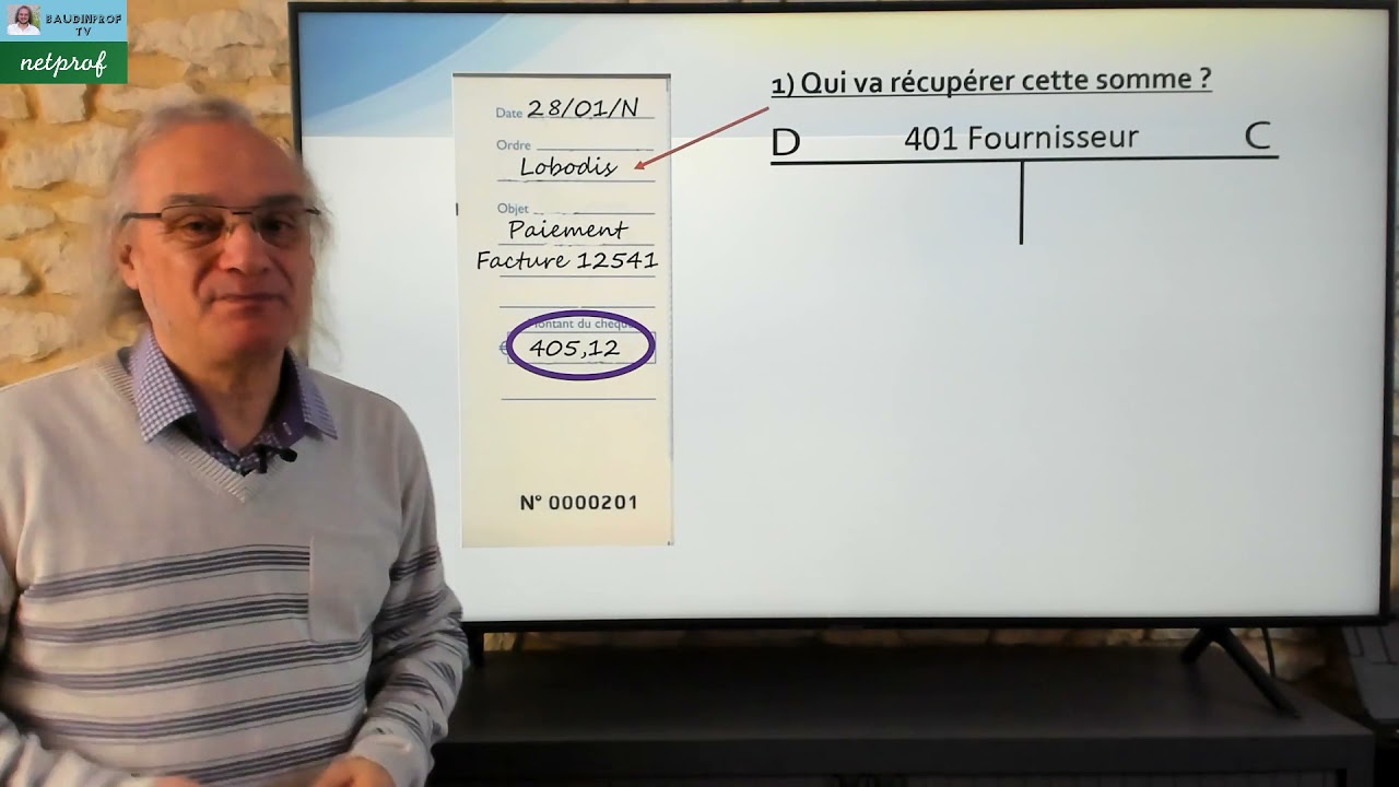 Enregistrer un chèque émis