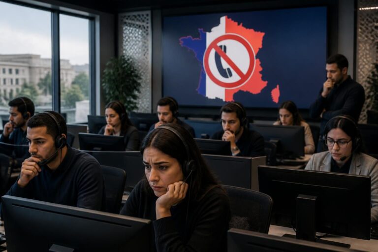 découvrez comment l'interdiction du démarchage téléphonique en france impacte l'avenir des centres d'appels marocains et les perspectives du secteur.