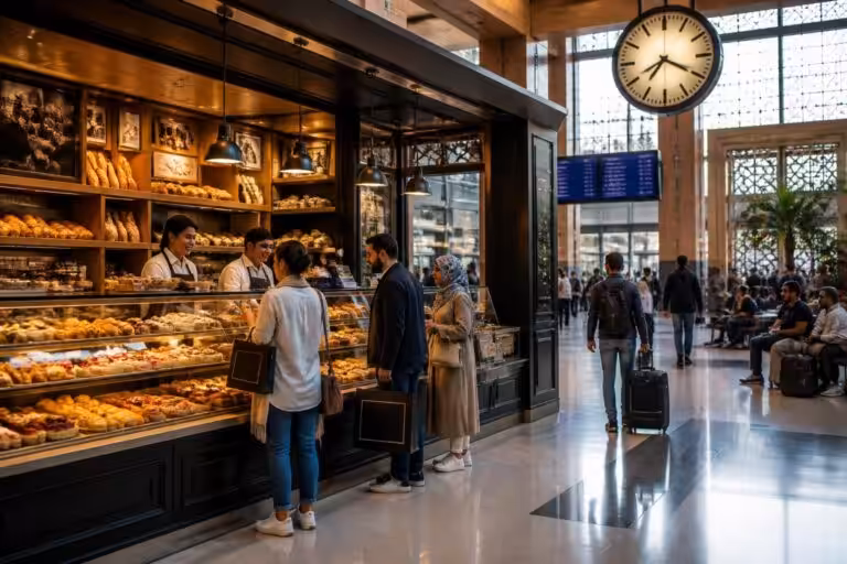 découvrez comment paul étend sa présence dans les gares, notamment à agdal, en offrant des produits de boulangerie frais et de qualité pour les voyageurs.