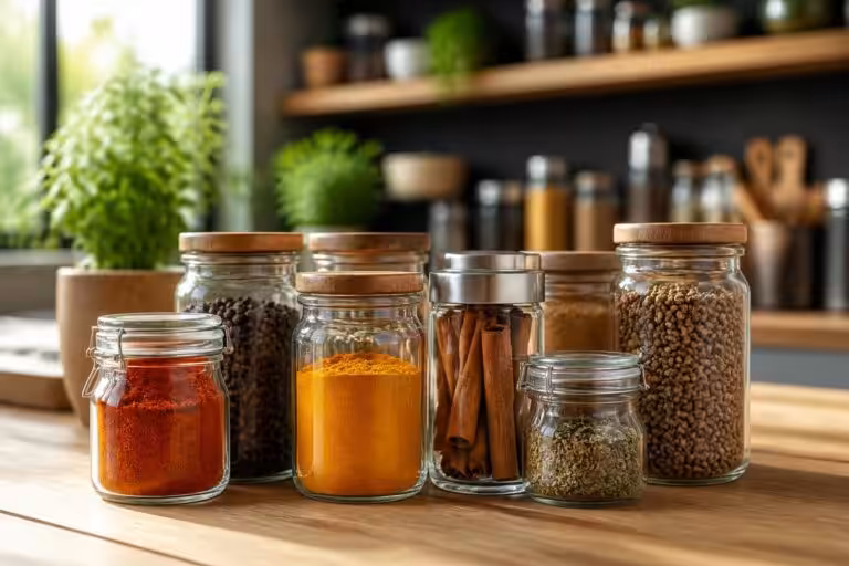 découvrez nos conseils pour choisir les bocaux à épices idéaux, alliant praticité et esthétique pour conserver vos aromates en toute fraîcheur.