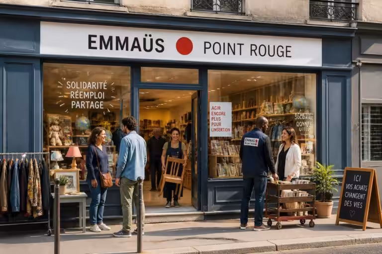 découvrez emmaüs point rouge, une boutique solidaire engagée dans la lutte contre l'exclusion. achetez responsable et soutenez des projets d'insertion social.